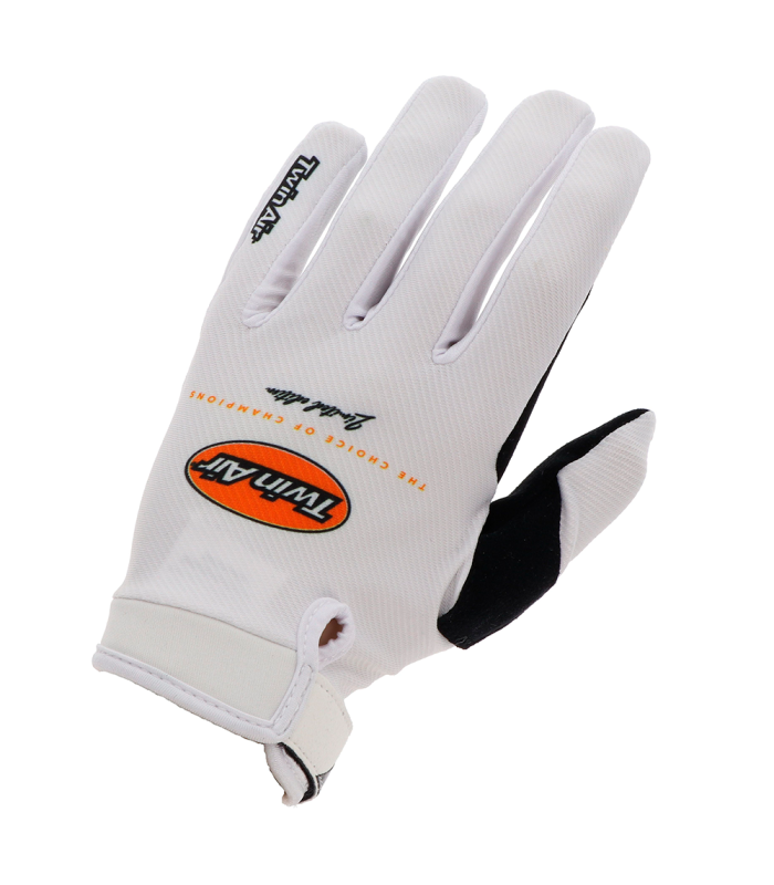 TWIN AIR GLOVES (WHITE/ORANGE)