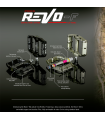 TAPONES EJES PEDALES RENTHAL REVO-F (ALUGOLD)