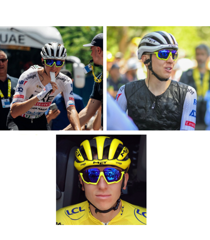 GAFAS SCICON AEROJET TITANIUM AMARILLO NEON (LENTES MULTIESPEJO AZUL)