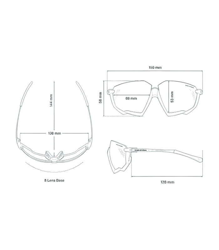 GAFAS SCICON AEROJET TITANIUM AMARILLO NEON (LENTES MULTIESPEJO AZUL)