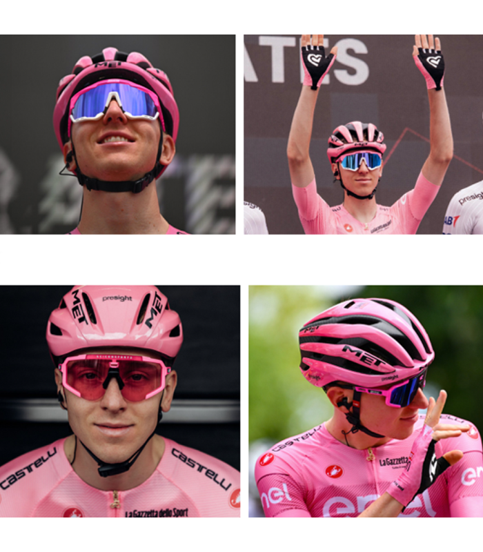 SCICON AEROSHADE XL FLUO PINK ( MULTIMIRROR BLUE LENSES)