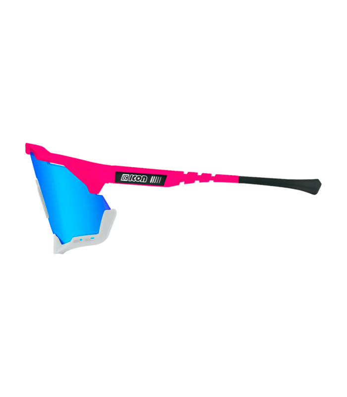 SCICON AEROSHADE XL FLUO PINK ( MULTIMIRROR BLUE LENSES)