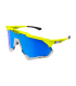 GAFAS SCICON AEROSHADE XL AMARILLO NEON (LENTE MULTIESPEJO AZUL)