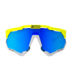 SCICON AEROSHADE XL FLUO YELLOW ( MULTIMIRROR BLUE LENSES)