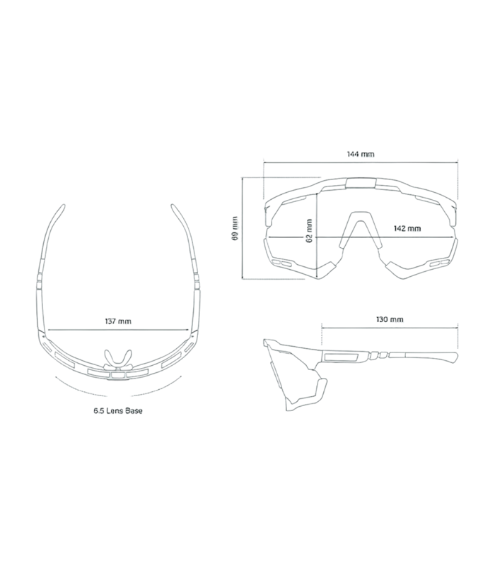 GAFAS SCICON AEROSHADE XL AMARILLO NEON (LENTE MULTIESPEJO AZUL)
