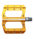 PEDALES PLATAFORMA HT AE12 (DORADO)