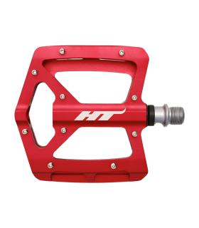 PEDALES PLATAFORMA HT AN06 (ROJO)