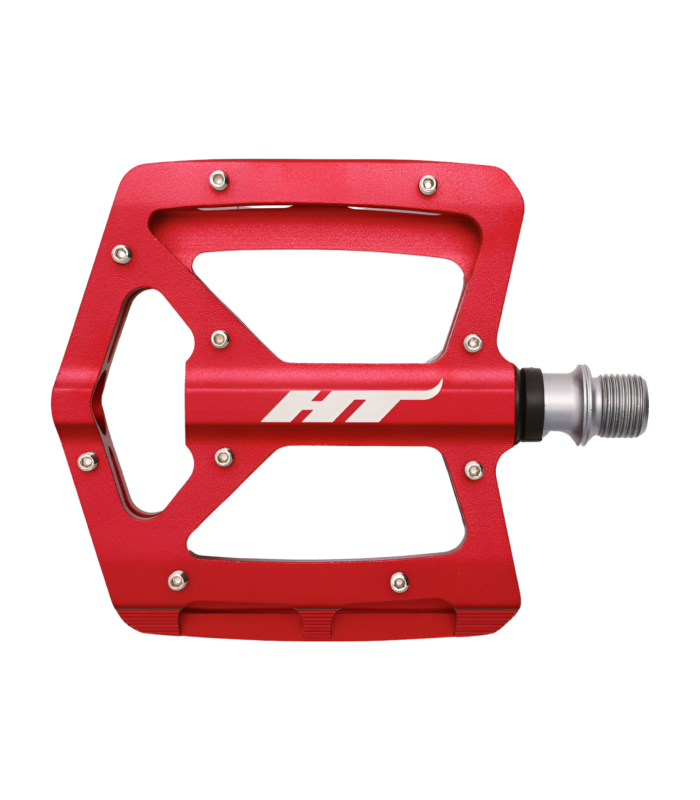 PEDALES PLATAFORMA HT AN06 (ROJO)