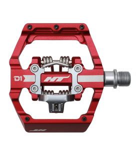 PEDALES HT D1 DUO (ROJO)