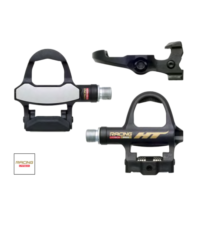 HT PK02 ROAD PEDALS (BLACK)