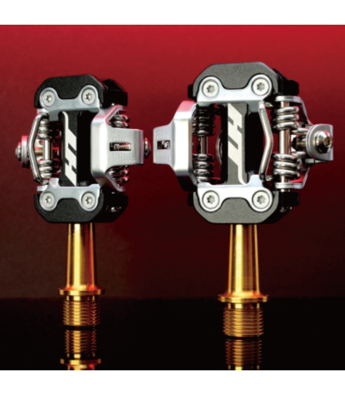 HT M2 TITANIUM SPINDLE CROSS COUNTRY PEDALS (BLACK)