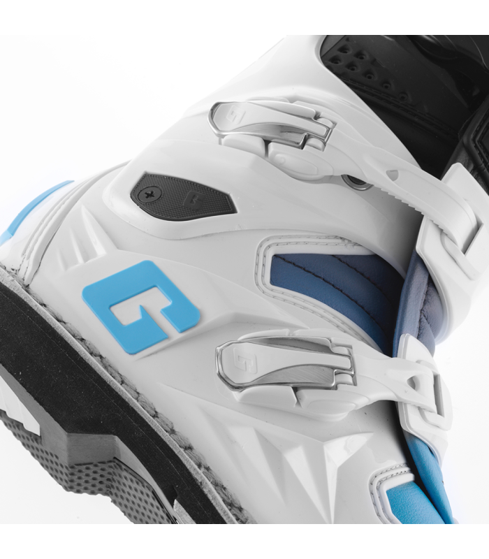 GAERNE SG-12 LIMITED EDITION BOOTS (BLACK/WHITE/CAROLINA BLUE)