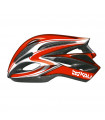 CASCO KALI LOKA CRYSTAL-RED/WHITE (TALLA S)
