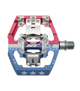 HT X3 DOWNHILL-ENDURO PEDALS (USA FLAG)