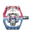 HT X3 DOWNHILL-ENDURO PEDALS (USA FLAG)