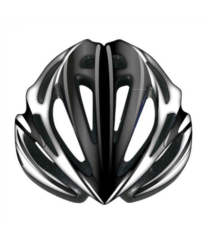 CASCO KALI LOKA CRYSTAL-BLACK/WHITE (TALLA S)