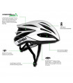CASCO KALI LOKA CRYSTAL-BLACK/WHITE (TALLA S)
