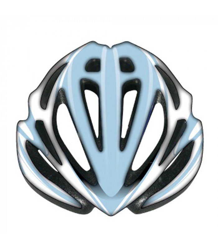 KALI LOKA CRYSTAL-POWDER BLUE HELMET (SIZE: S)