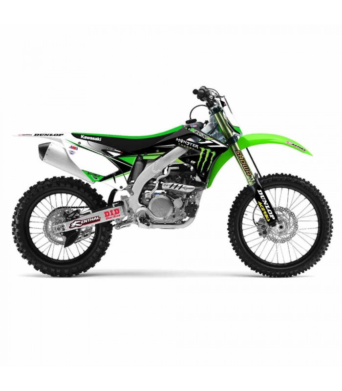 D'COR TEAM MONSTER ENERGY GRAPHIC KIT KAWASAKI KX 450 F (2012-2014)