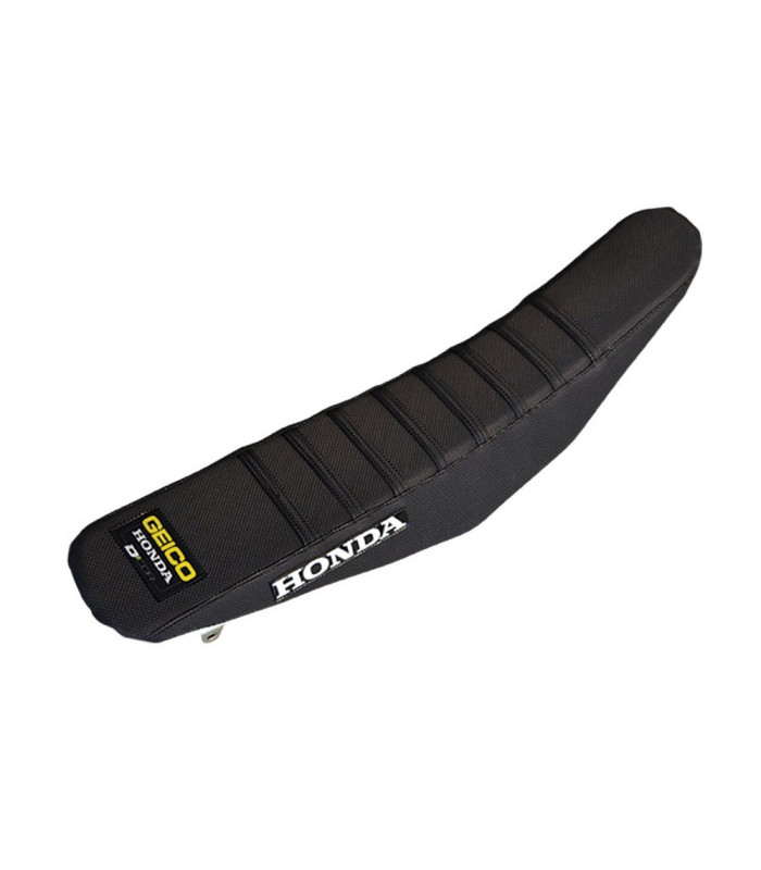 D'COR VISUALS TEAM GEICO GRIPPER SEAT COVER HONDA CRF (2013-2014)