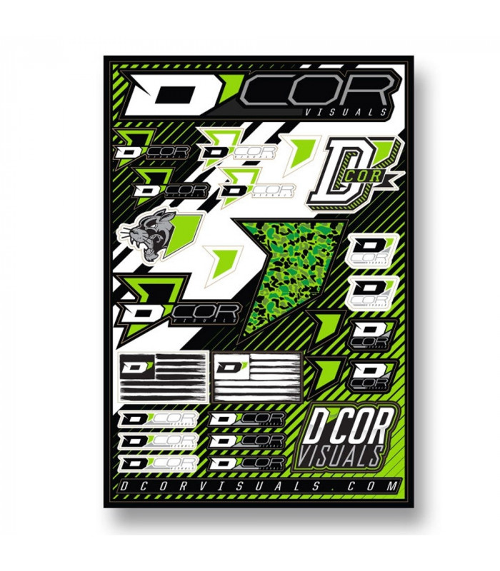 D'COR VISUALS DECAL SHEETS (4 MM)