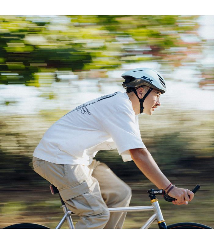 HJC ATARA HELMET (MATTE GLOSS WHITE)