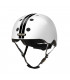 MELON STRAIGHT HELMET (WHITE/BLACK)