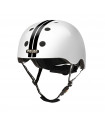 CASCO MELON STRAIGHT (BLANCO/NEGRO)