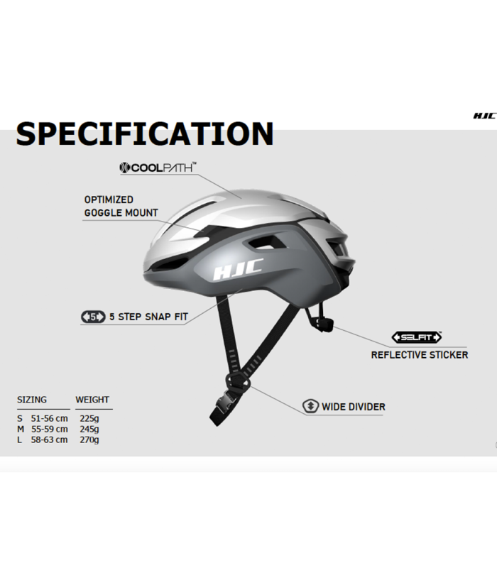 CASCO HJC VALECO 2 (BLANCO)
