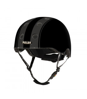 MELON DECENT DOUBLE BLACK MATTE HELMET