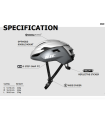HJC VALECO 2 HELMET (MATTE GLOSS BLACK)