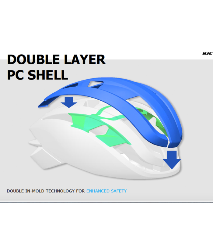 CASCO HJC IBEX 3 (BLANCO BRILLANTE)