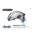 HJC IBEX 3 HELMET (GREY/YELLOW)
