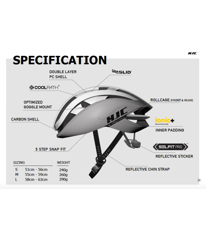 HJC IBEX 3 HELMET (RED)