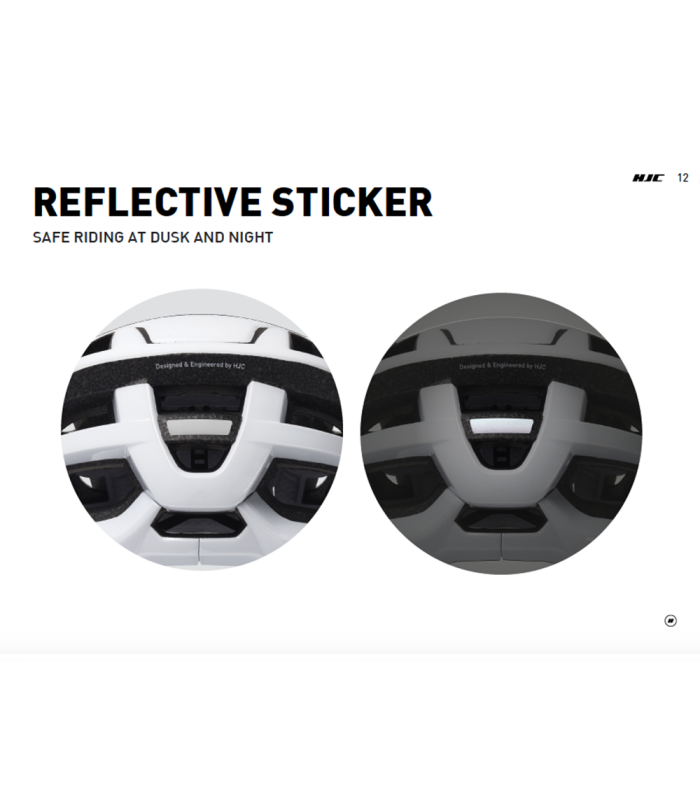 CASCO HJC BELLUS (BLANCO MATE/BRILLANTE)