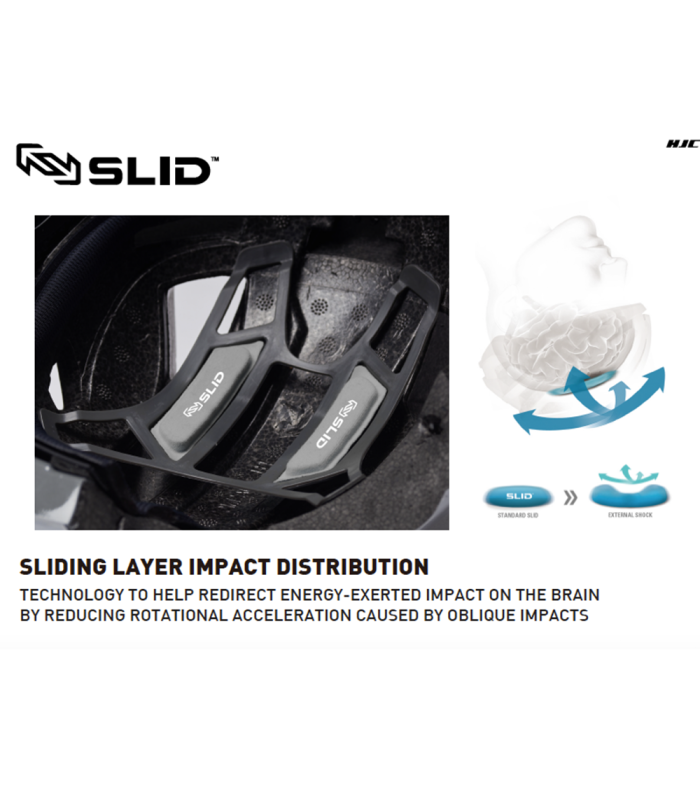 CASCO HJC BELLUS (OLIVA/NAVY MATE)