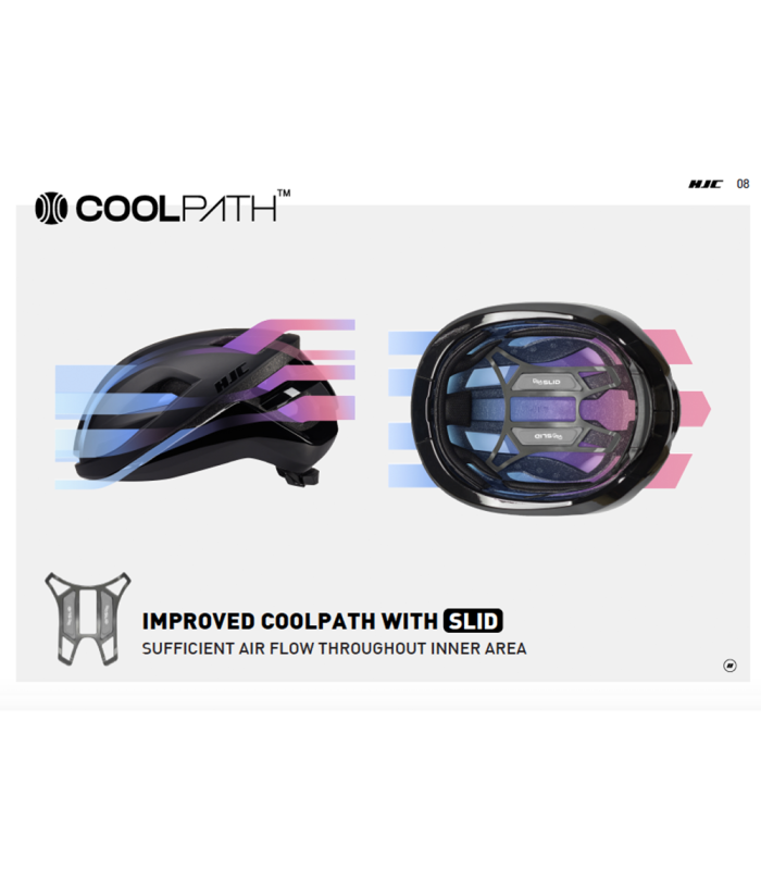 HJC BELLUS HELMET (MATTE/GLOSS PINK)