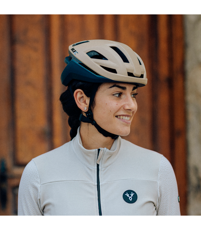 HJC BELLUS HELMET (MATTE BROWN/NAVY)