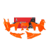 KIT PLÁSTICOS RTECH KTM EXC, EXC-F, XC-W, XCF-W (2024-2025)