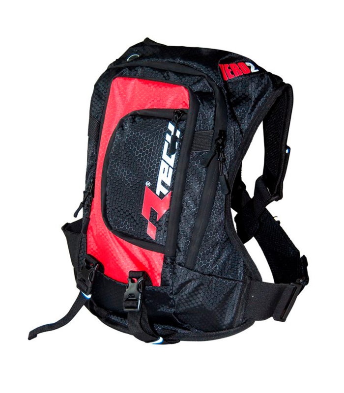 RTECH HERO 2 HIDRATION BACKPACK (BLACK/RED)