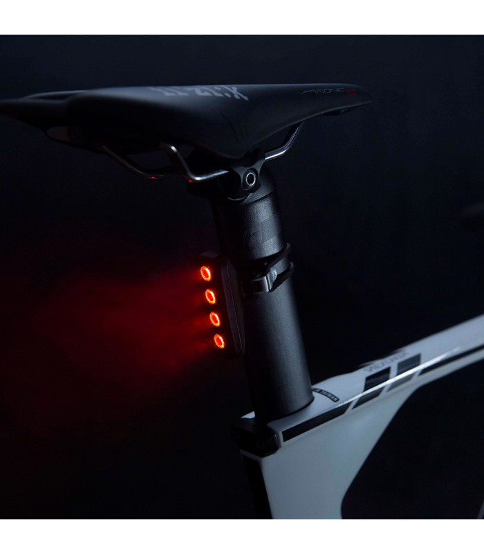 LUZ TRASERA KNOG BLINDER MOB FOUR EYES V (ROJO)