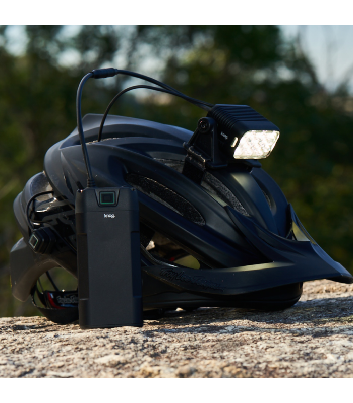 LUZ DELANTERA KNOG BLINDER X 2300 + KIT CASCO