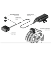 KNOG BLINDER X 2300 FRONT BIKE LIGHT HELMET KIT