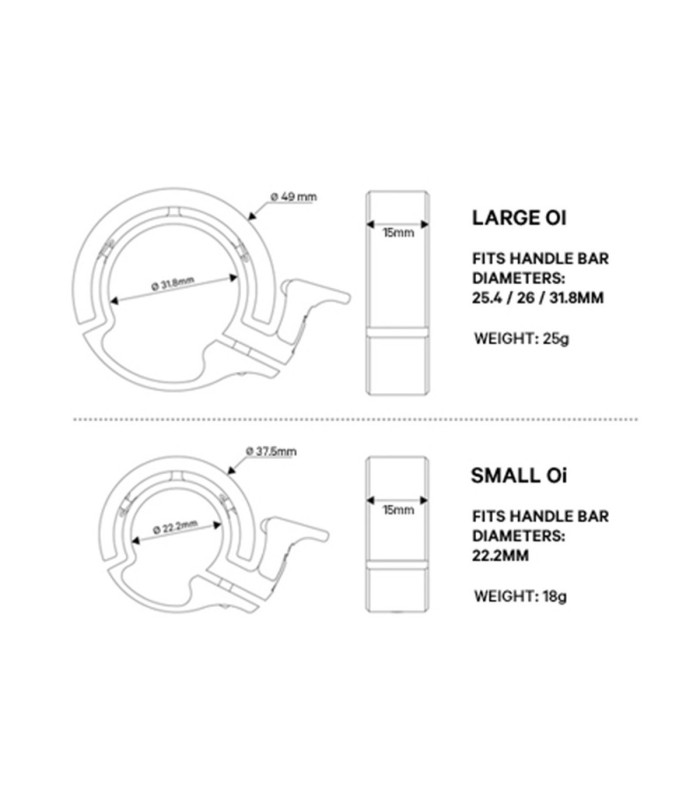 KNOG OI CLASSIC LIMITED EDITION SMALL BELL