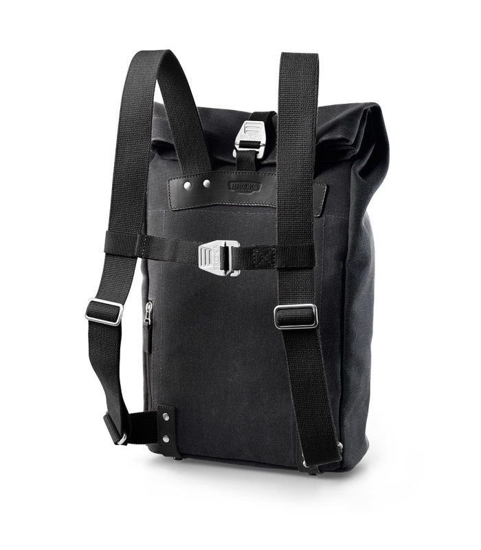 BROOKS PICKWICK COTTON CANVAS 12L BACKPACK (BLACK)