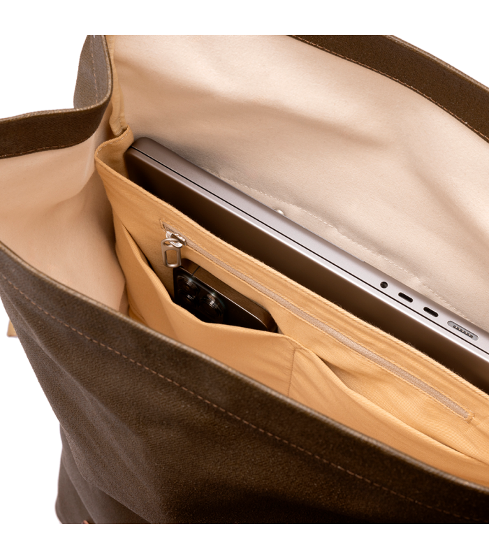 MOCHILA BROOKS PICKWICK ALGODÓN 26L (MUSGO)