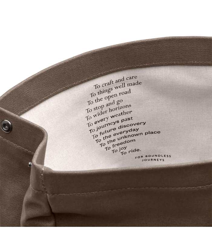 BROOKS PICKWICK COTTON CANVAS 26L BACKPACK (MOSS)