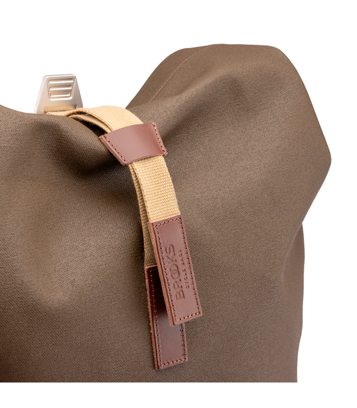 BROOKS PICKWICK COTTON CANVAS 26L BACKPACK (MOSS)