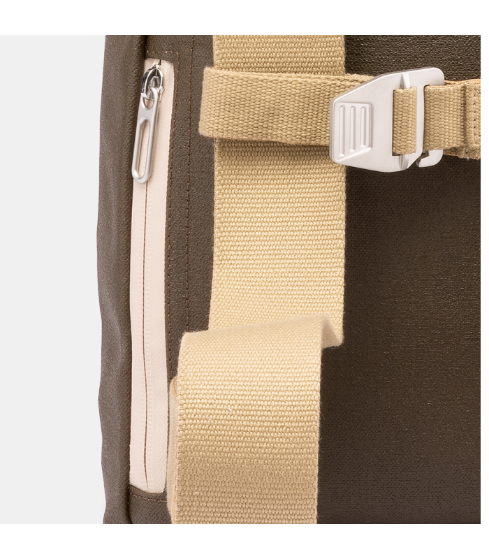 BROOKS PICKWICK COTTON CANVAS 12L BACKPACK (MOSS)