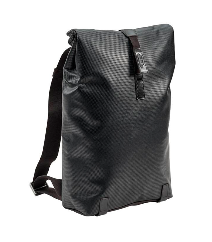BROOKS PICKWICK REFLECTANT LEATHER BACKPACK 26L (BLACK)